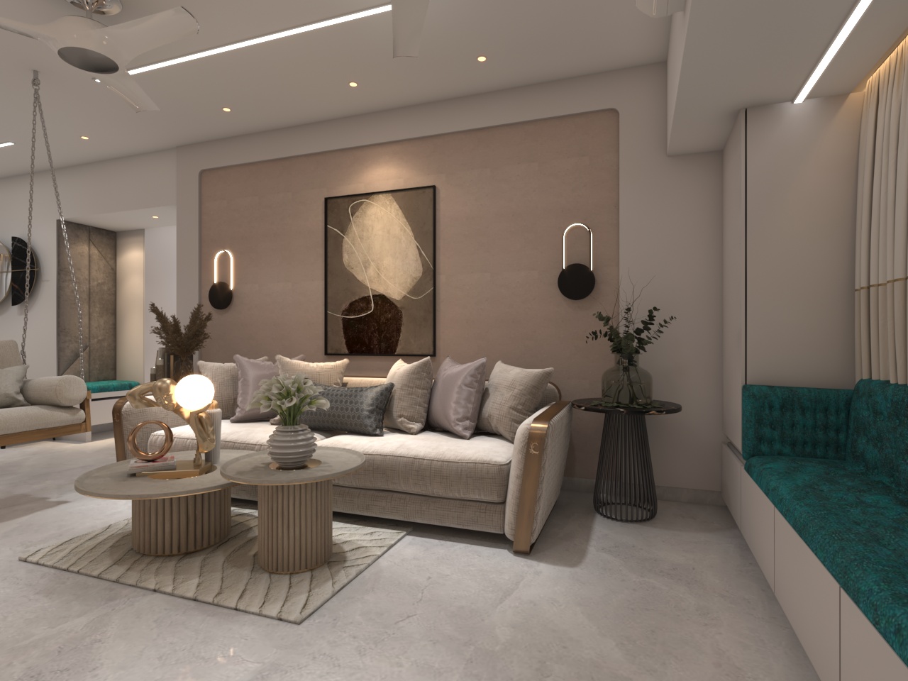 Elegant modern kitchen designed by Intefurn